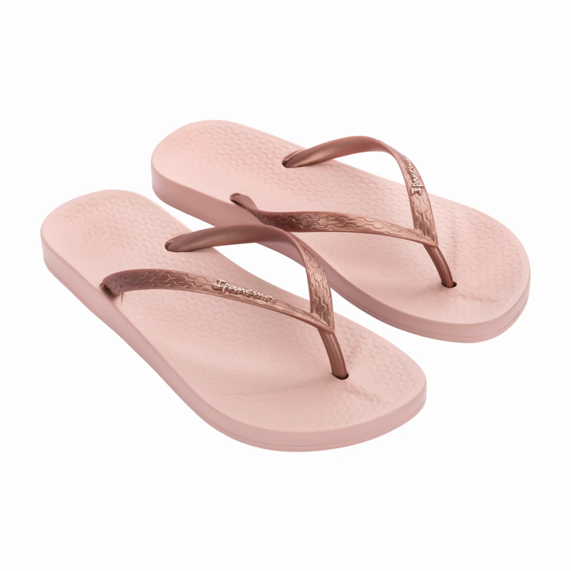 Ipanema Anatomica Tan Flip Flops Womens in Pink/Metalic Pink-1