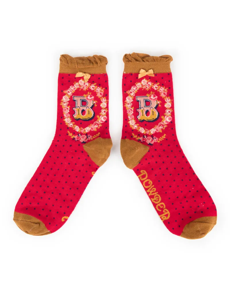 Powder A-Z socks Ladies B