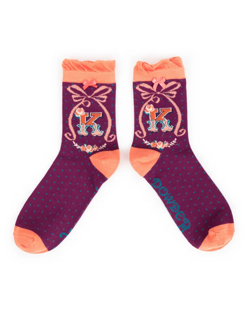 Powder A-Z socks Ladies K