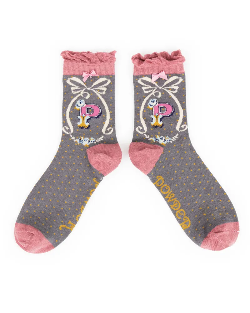 Powder A-Z socks Ladies P