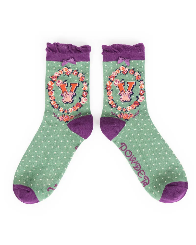 Powder A-Z socks Ladies V