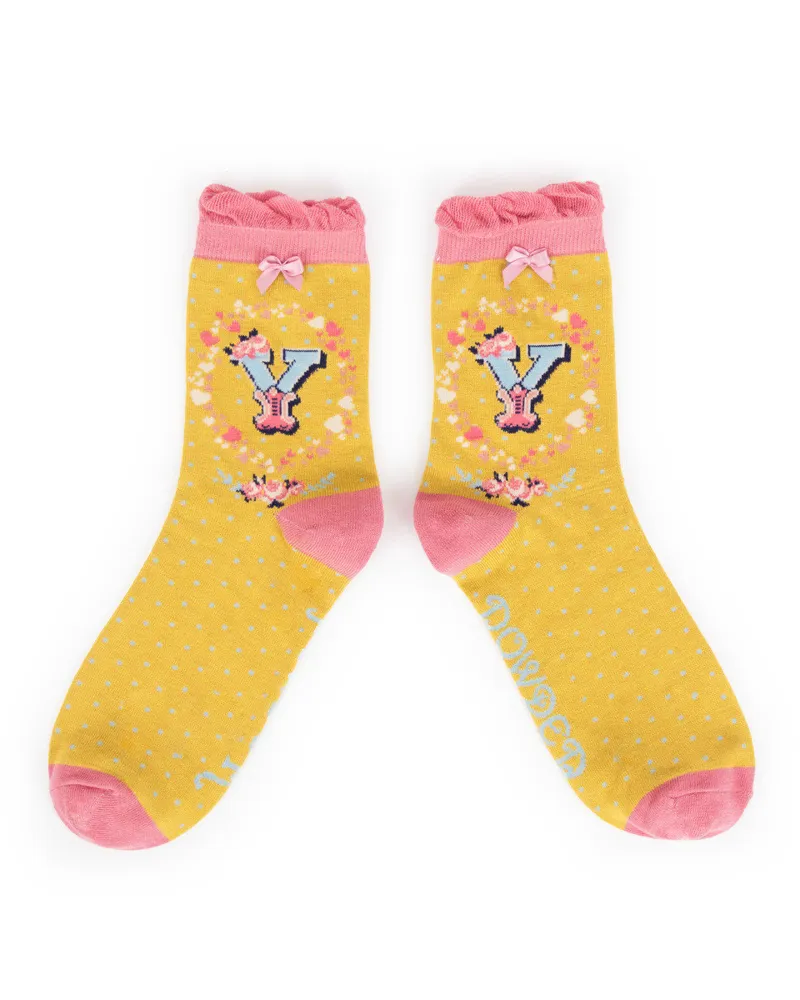 Powder A-Z socks Ladies Y
