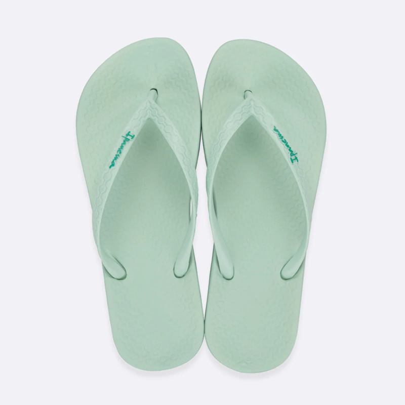 Ipanema Anatomical Flip Flops Womens in Mint Green