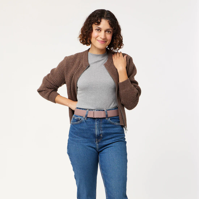 Arcade Atlas Stretch Belt in Blush-5