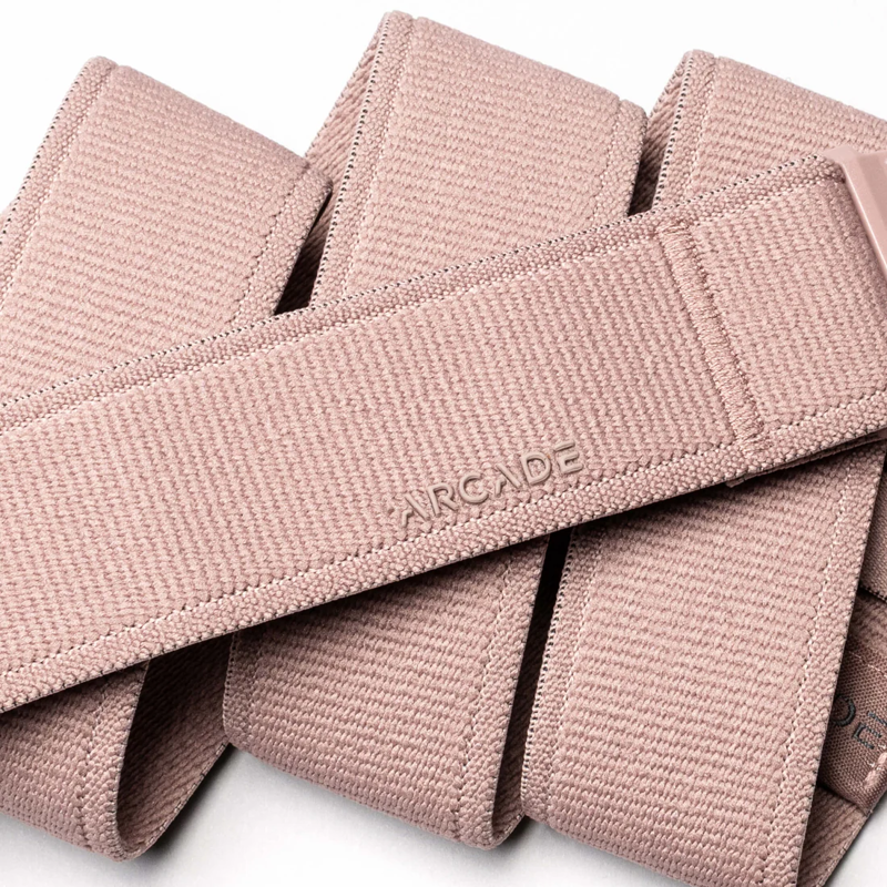 Arcade Atlas Stretch Belt in Blush-1