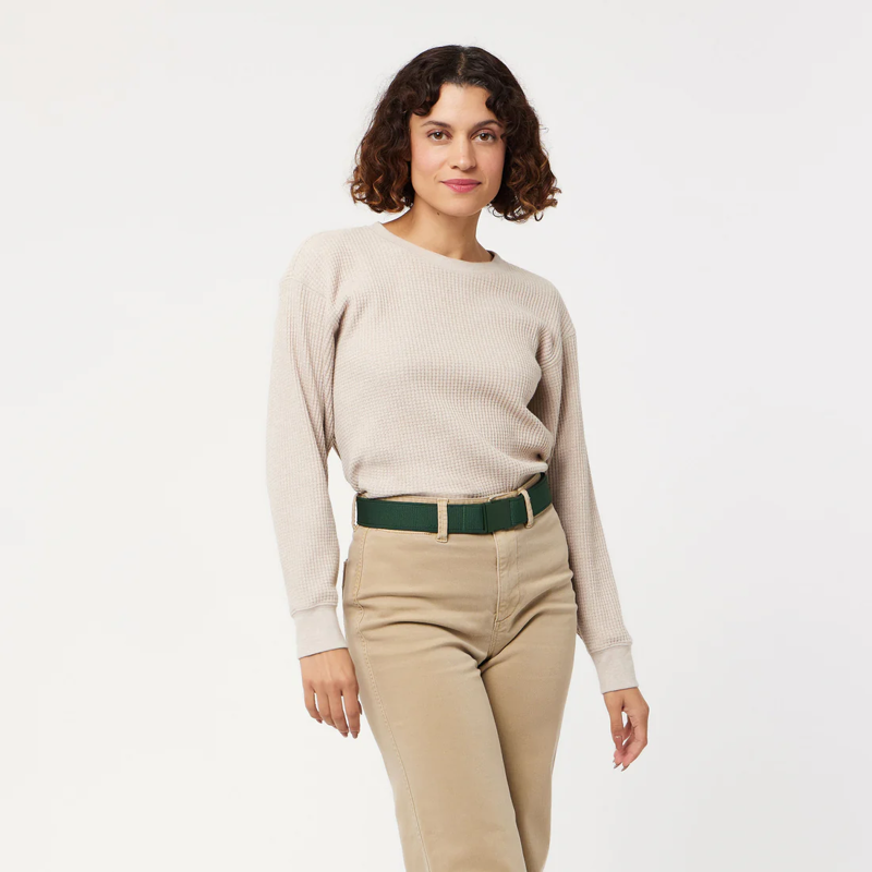 Arcade Atlas Stretch Belt in Emerald-5