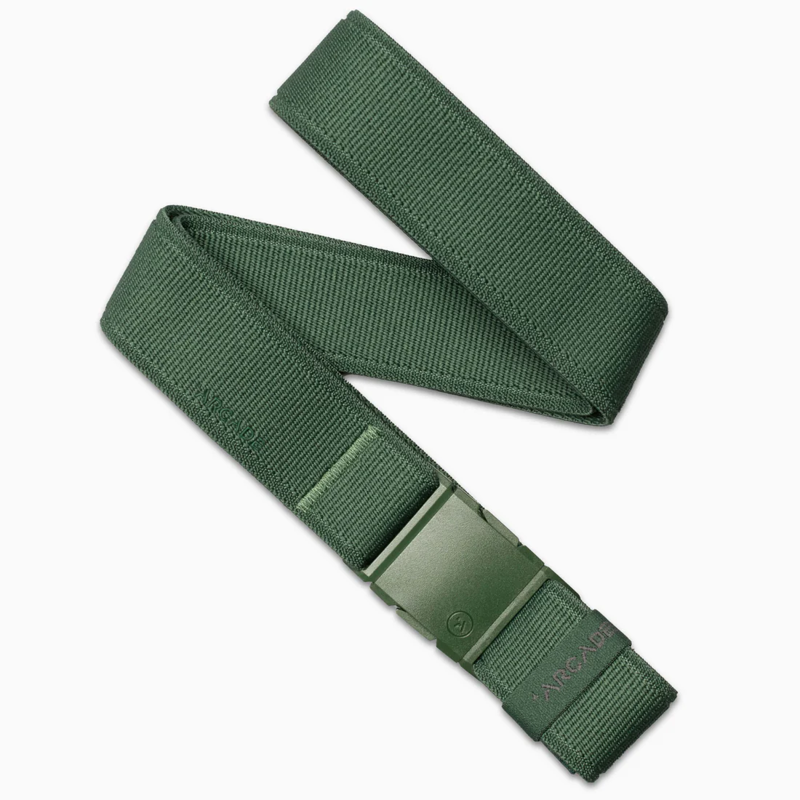 Arcade Atlas Stretch Belt in Emerald