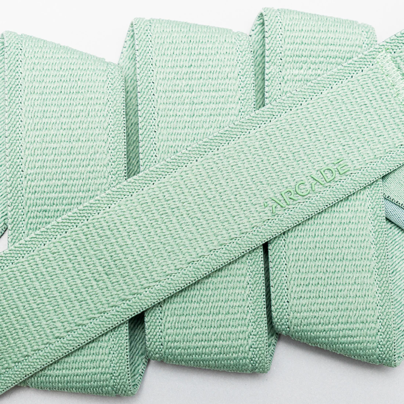 Arcade Atlas Slim Stretch Belt in Mint-1