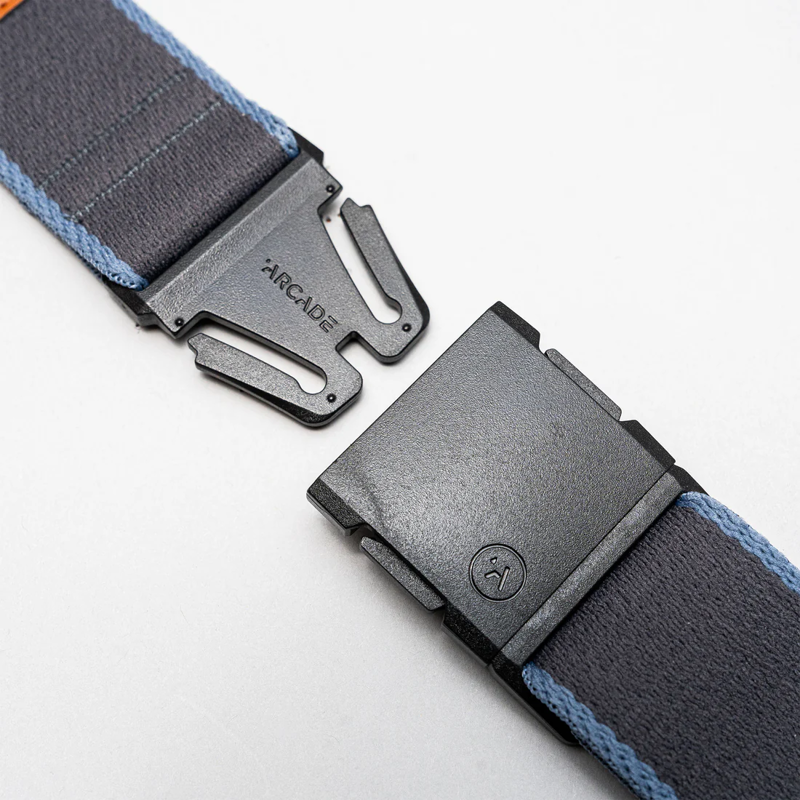 Arcade Blackwood Stretch Belt in Charcoal/Icelandic-2