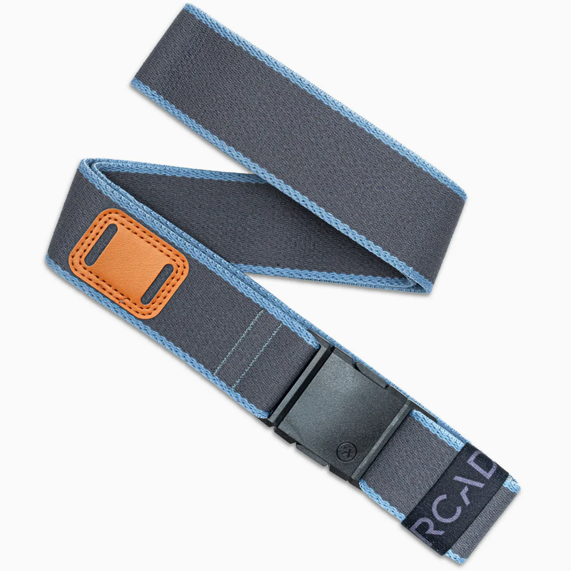 Arcade Blackwood Stretch Belt in Charcoal/Icelandic