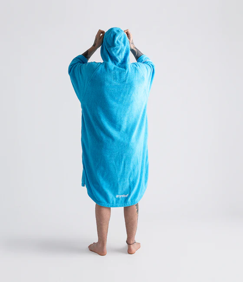 Dryrobe Organic Towel Robe in Blue-2