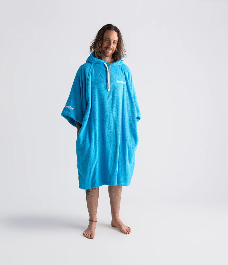 Dryrobe Organic Towel Robe in Blue-3