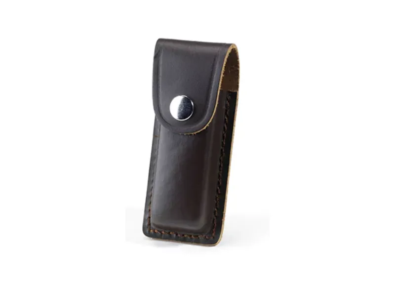 Whitby Leather Sheath in Dark Brown