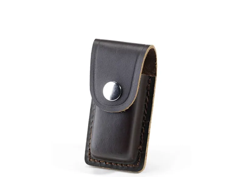 Whitby Leather Sheath 3 inch in Dark Brown