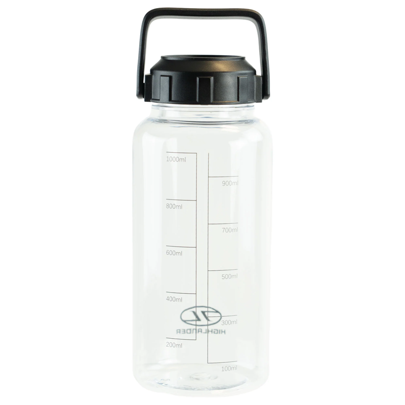 Highlander Njord 1000Tritan Bottle in Charcoal Clear-3