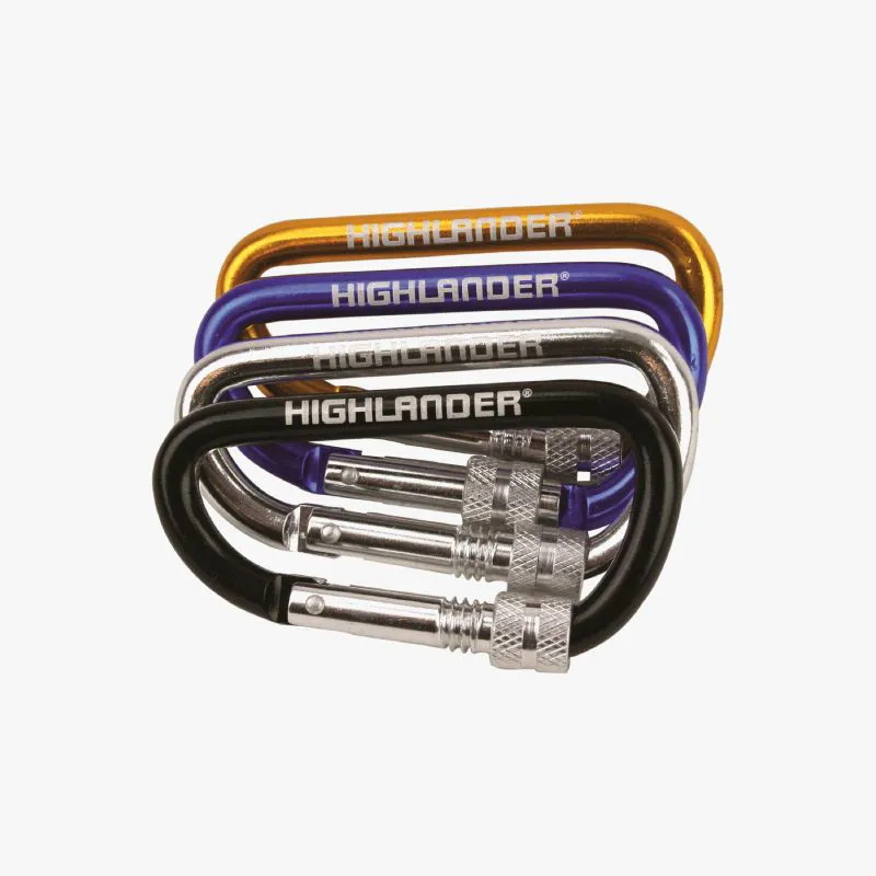 Highlander Screwgate karabiner