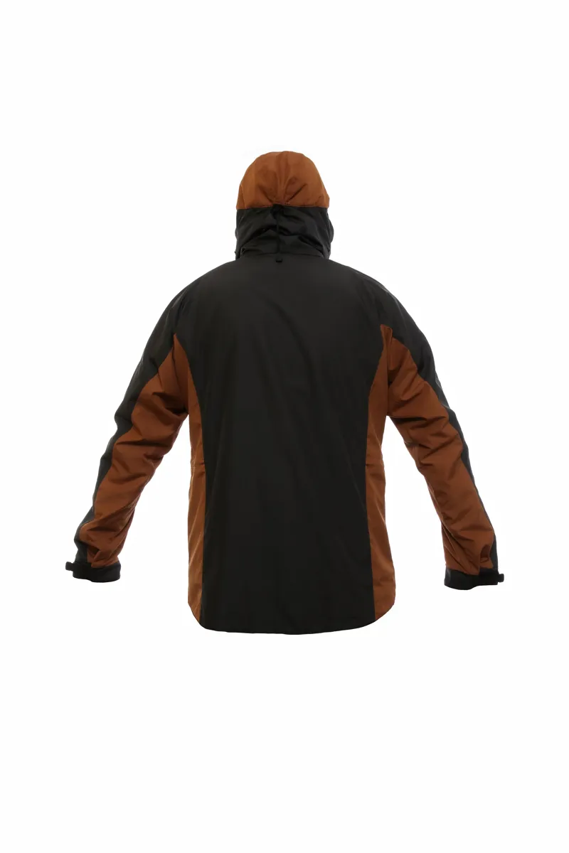 Paramo Caminata Jacket Mens in Dark Grey/Outback Red-1