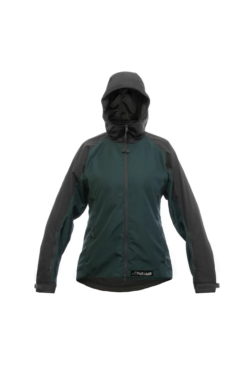 Parmao Caminata Jacket Womens in Spruce/Rock-1
