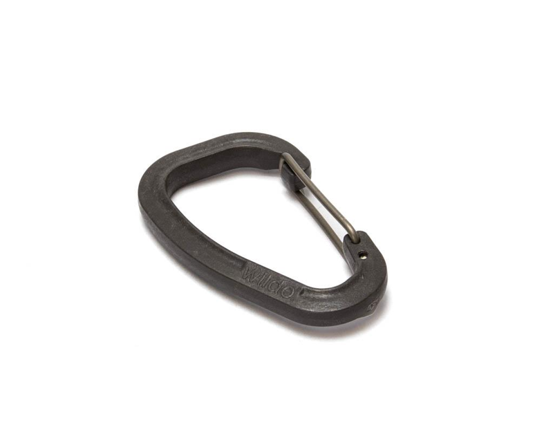 Wildo Plastic Carabiner in Black