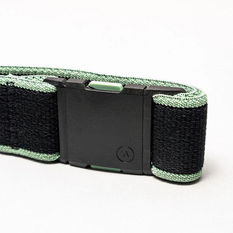 Arcade Carto Strech Belt in Black/Mint-2