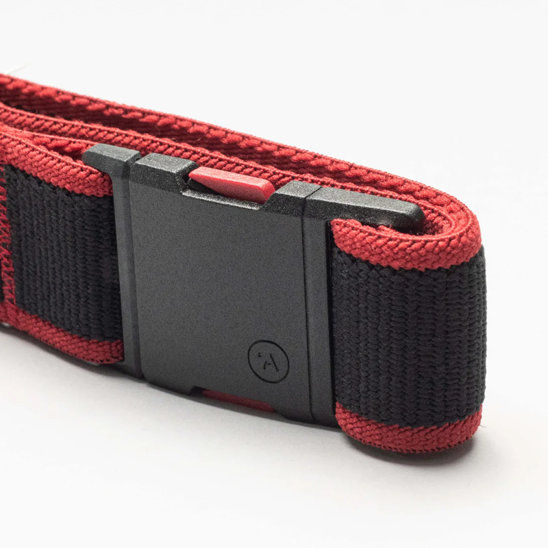 Arcade Carto Stretch Belt Slim in Black/Burnt-1