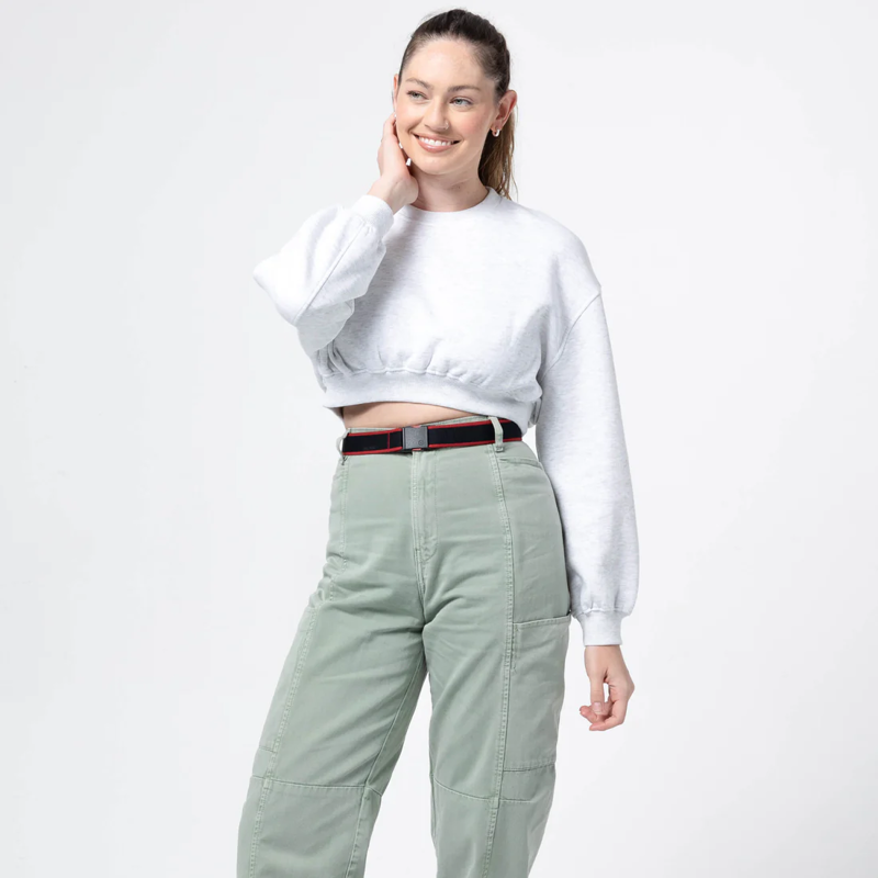 Arcade Carto Stretch Belt Slim in Black/Burnt-2