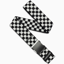 Arcade Check Stretch Belt in Black/Glacial