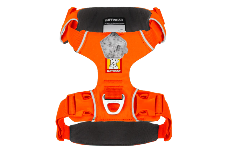 Ruffwear Front Range Harness in Blaze Orange-1