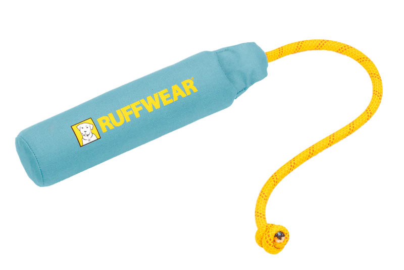 Ruffwear Lunker Dog Toy in Biolumin Blue