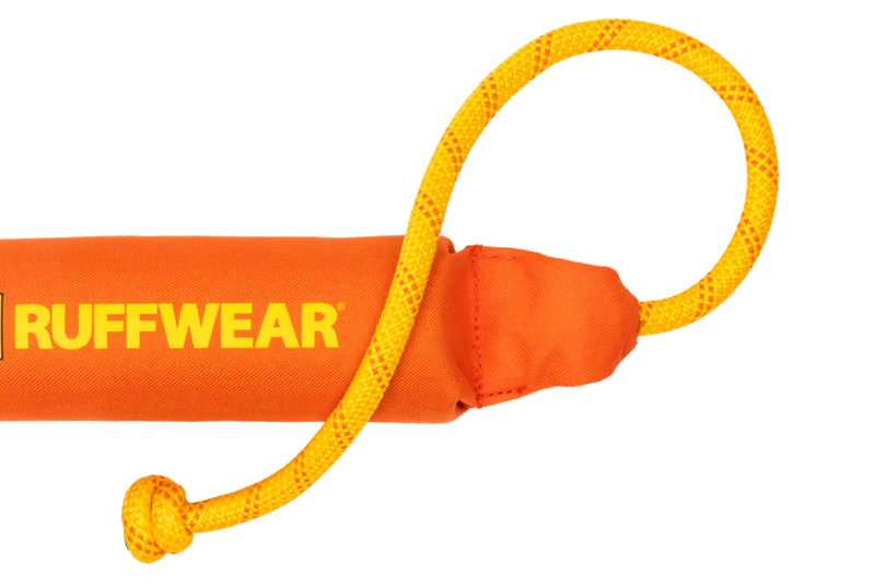 Ruffwear Lunker Dog Toy in Tangelo Orange-1