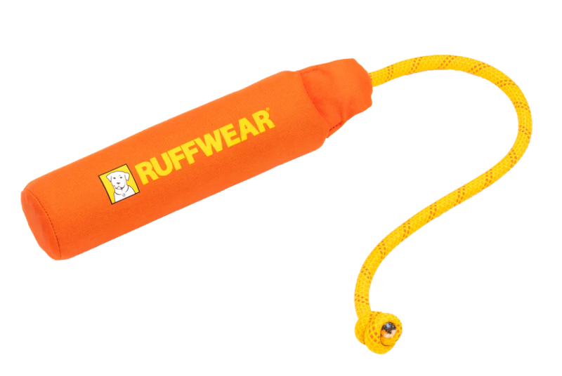Ruffwear Lunker Dog Toy in Tangelo Orange