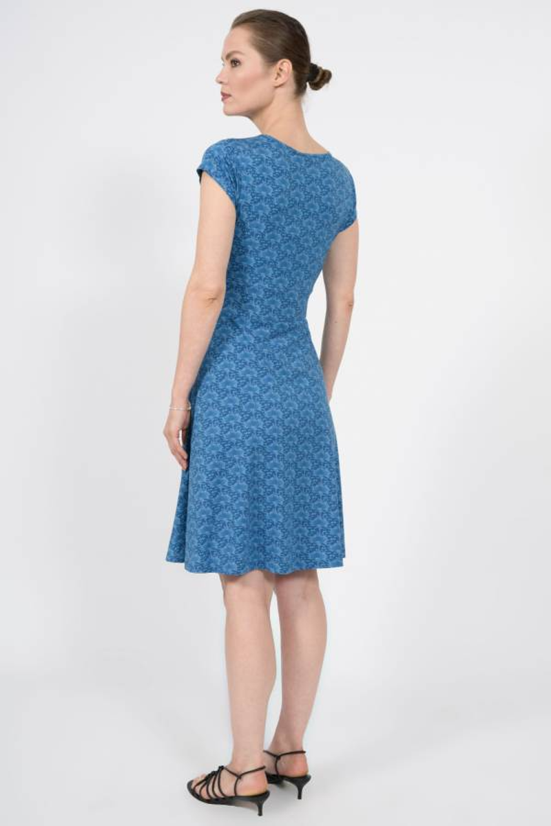 Chapati Dragana Dress Womens in Blue Lotus-3