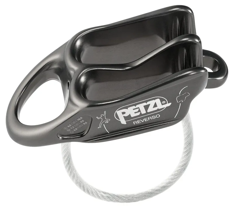 Petzl Reverso Belay/Descender in Grey