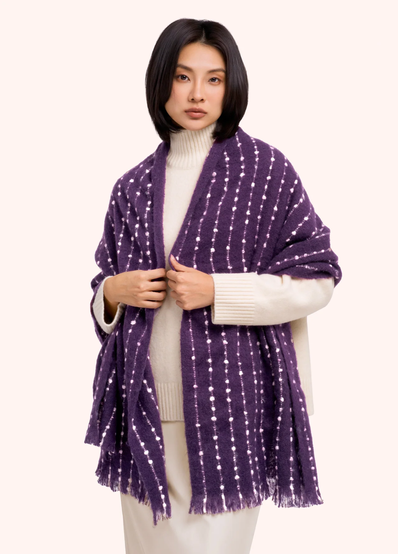 Powder Dakota Scarf in Damson