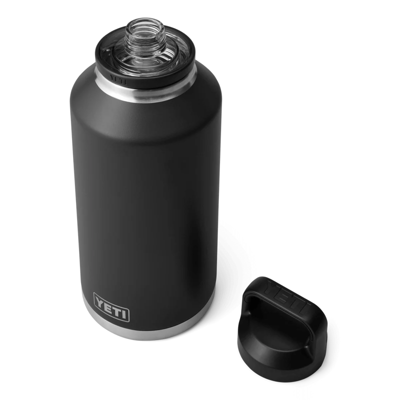Yeti Rambler 64 Oz Bottle  With Chug Cap in Black-1