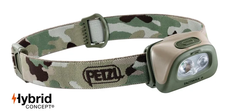 Petzl Tactikka + Headtorch in Camo