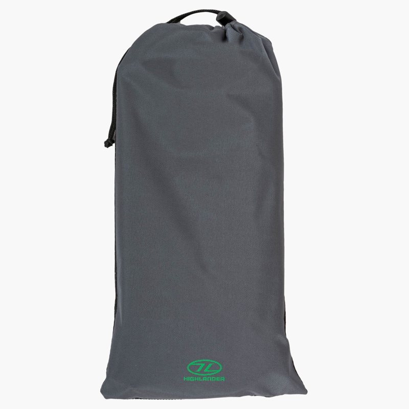 Highlander Ayr Folding Stool in Green/Grey-1