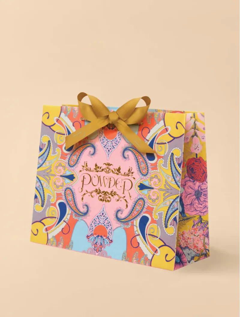 Powder Svana Bobble Hat in Tangerine-1