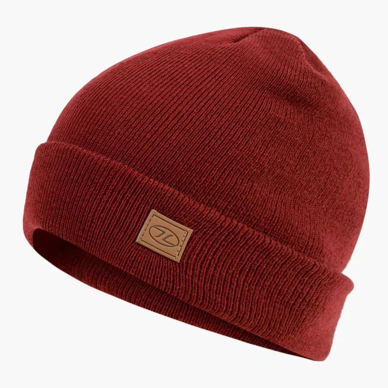Higthlander Thinsulate Ski Hat in Dark Red
