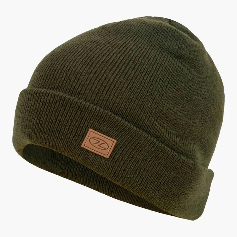 Highlander Thinsulate Ski Hat in Olive Green