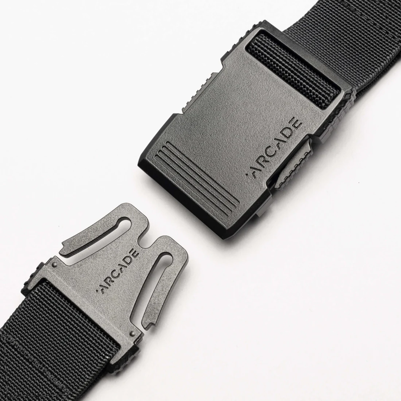 Arcade Hardware Stretch Belt in Iron-3