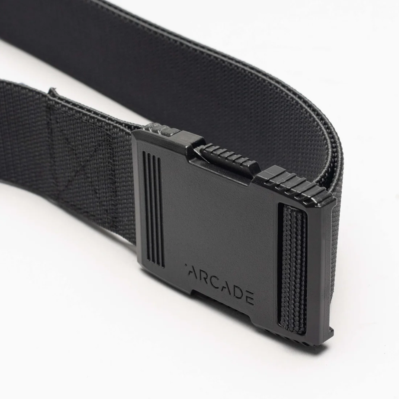 Arcade Hardware Stretch Belt in Iron-2