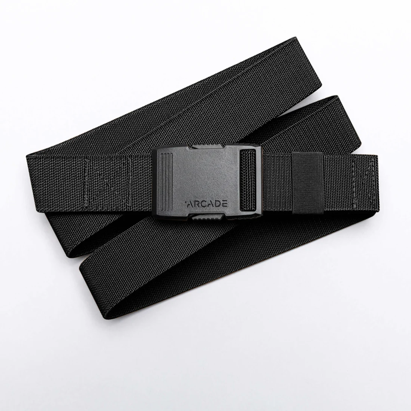 Arcade Hardware Stretch Belt in Iron-1