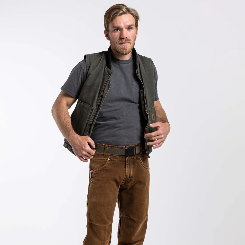 Arcade Hardware Stretch Belt in Olive-4