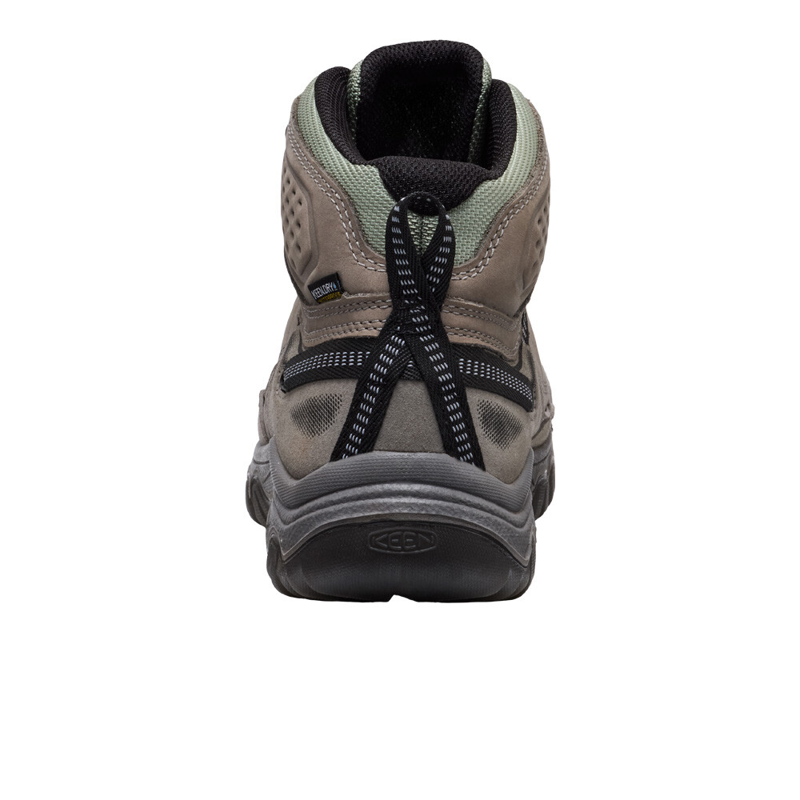 Keen Targhee IV Mid WP Womens in Steel Grey/ Lily Pad-3