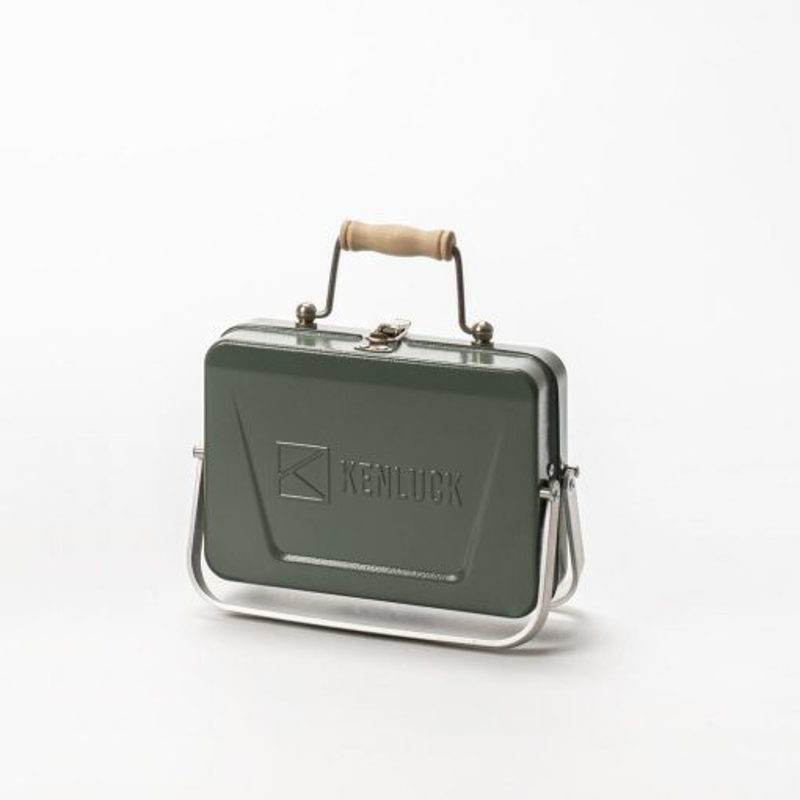 Kenluck Mini Grill in Hammertone Gloss Green-3