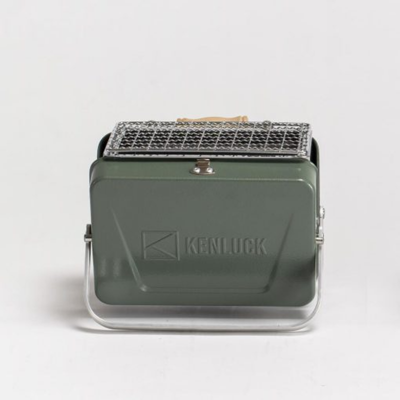 Kenluck Mini Grill in Hammertone Gloss Green-2