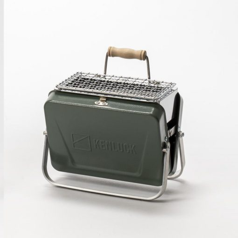 Kenluck Mini Grill in Hammertone Gloss Green