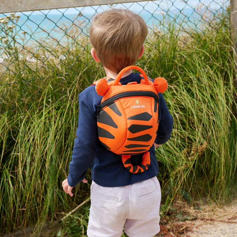 LittleLife Toddler Backpack with Reins Tiger-1