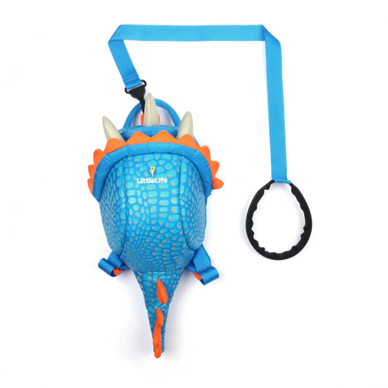 Littlelife Backpack with ReinsTriceratops-1